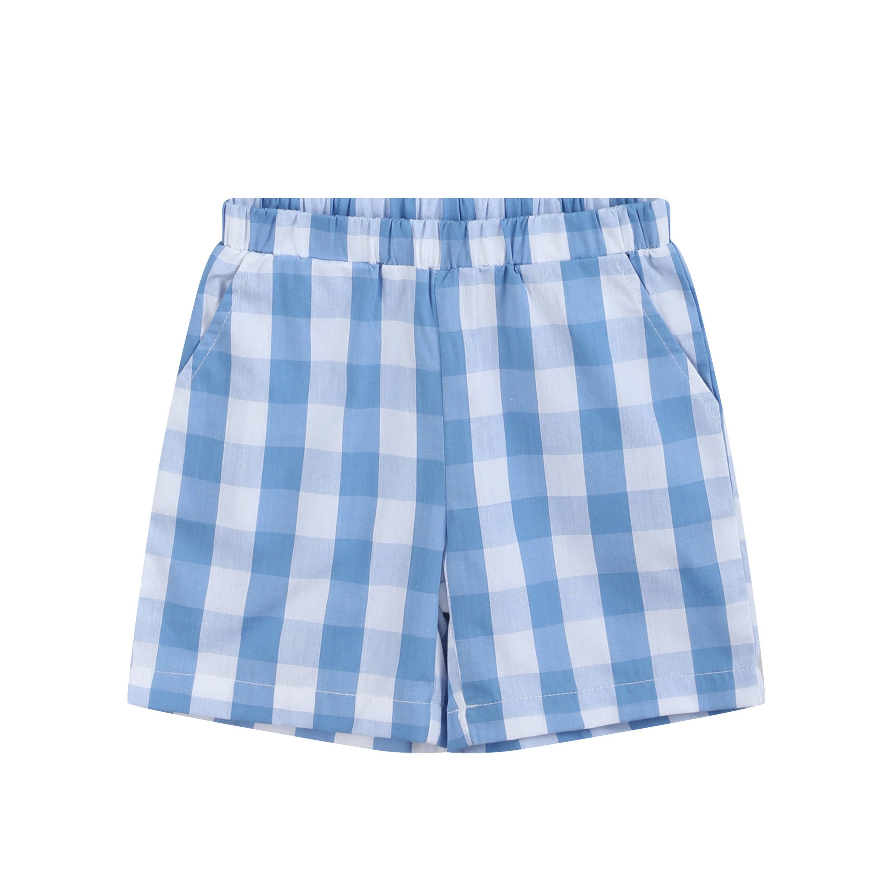 Red, White and Blue Shirt and Shorts Set: 2T