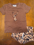 Old School Camo Deer Short Set